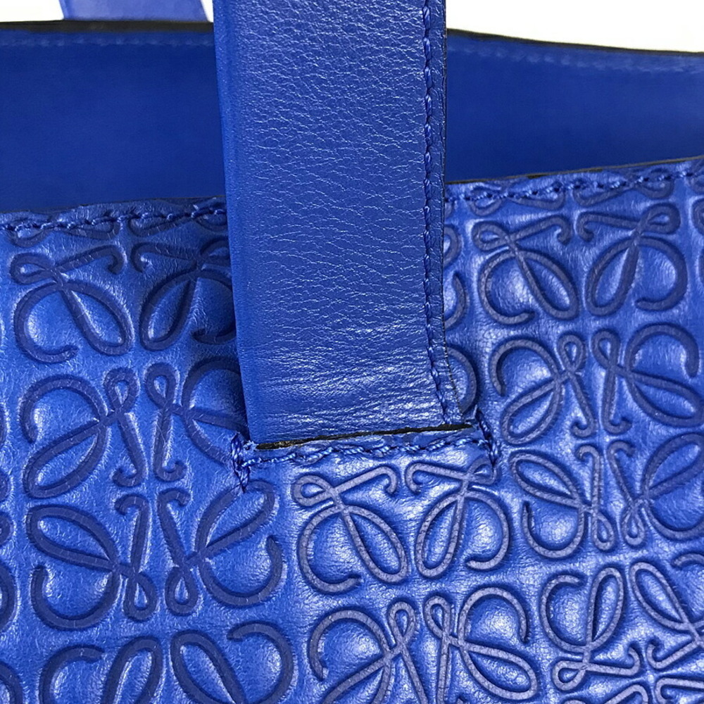 Loewe Leather Anagram T Tote Bag Shopper - Picture 8 of 15